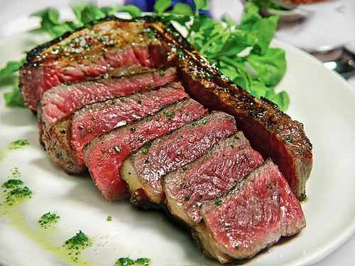 marbled beef steak